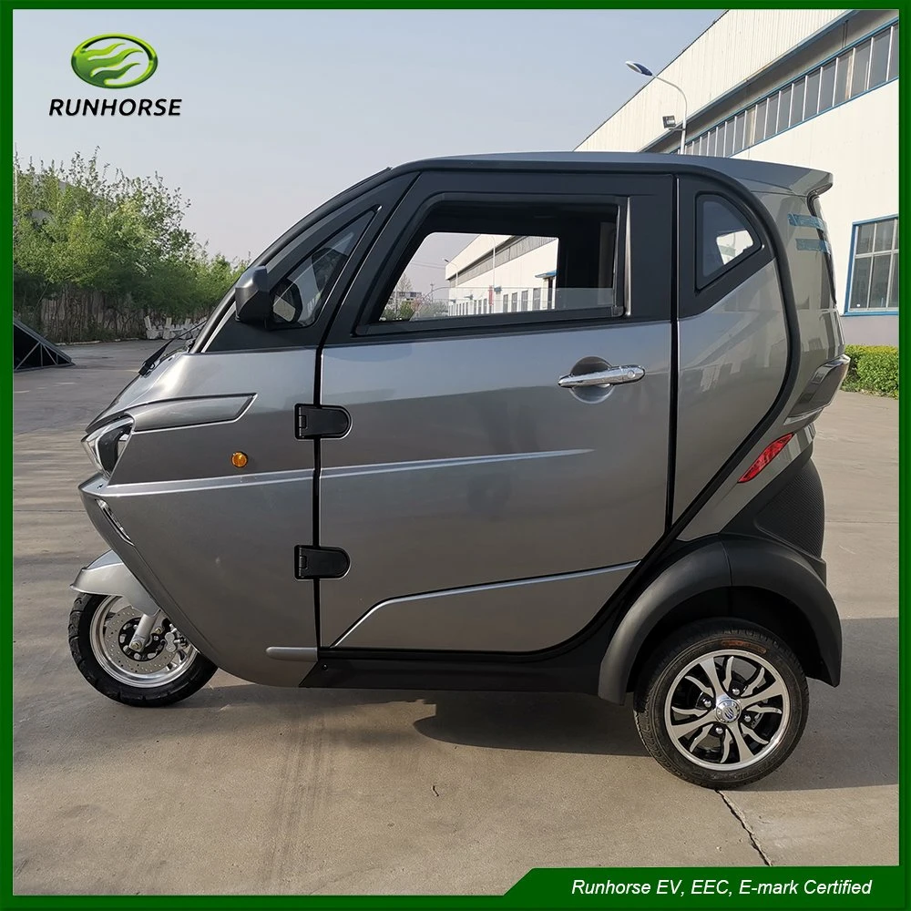 EU Type Approval L2e EEC Coc Three-Wheeled Micro Cars with Battery Electric Motor