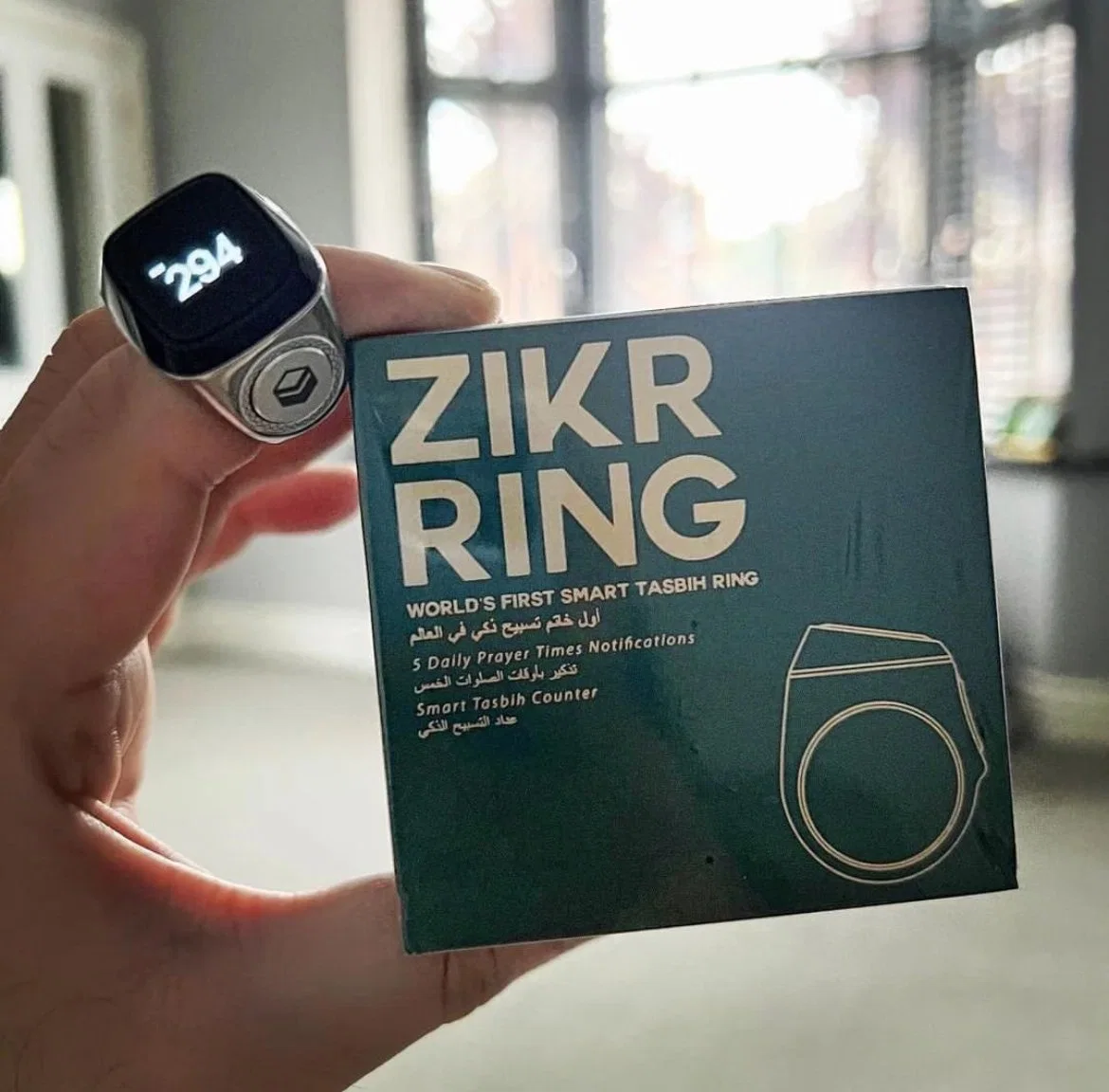 Smart Muslimische Islamische Elektronische Zähler Digitale Azan Wecker Tasbeeh Tasbih Zikr Ring