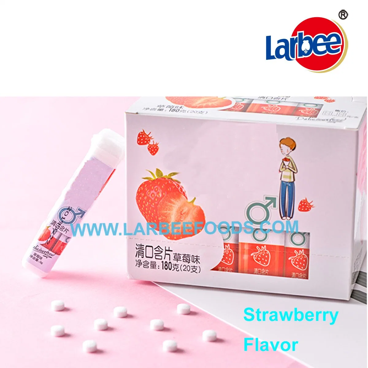 Wholesale/Supplier Fruity Fresh Mint Tablet Candy with Halal Certificate