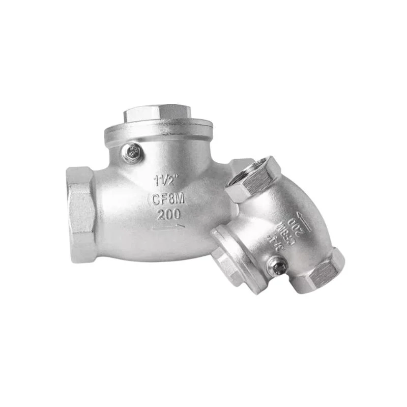 DN50 Stainless Steel 304 Metal Seated Swing Check Valve