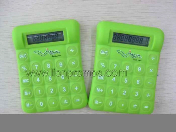 Silicone Foldable 8 Digits Calculator