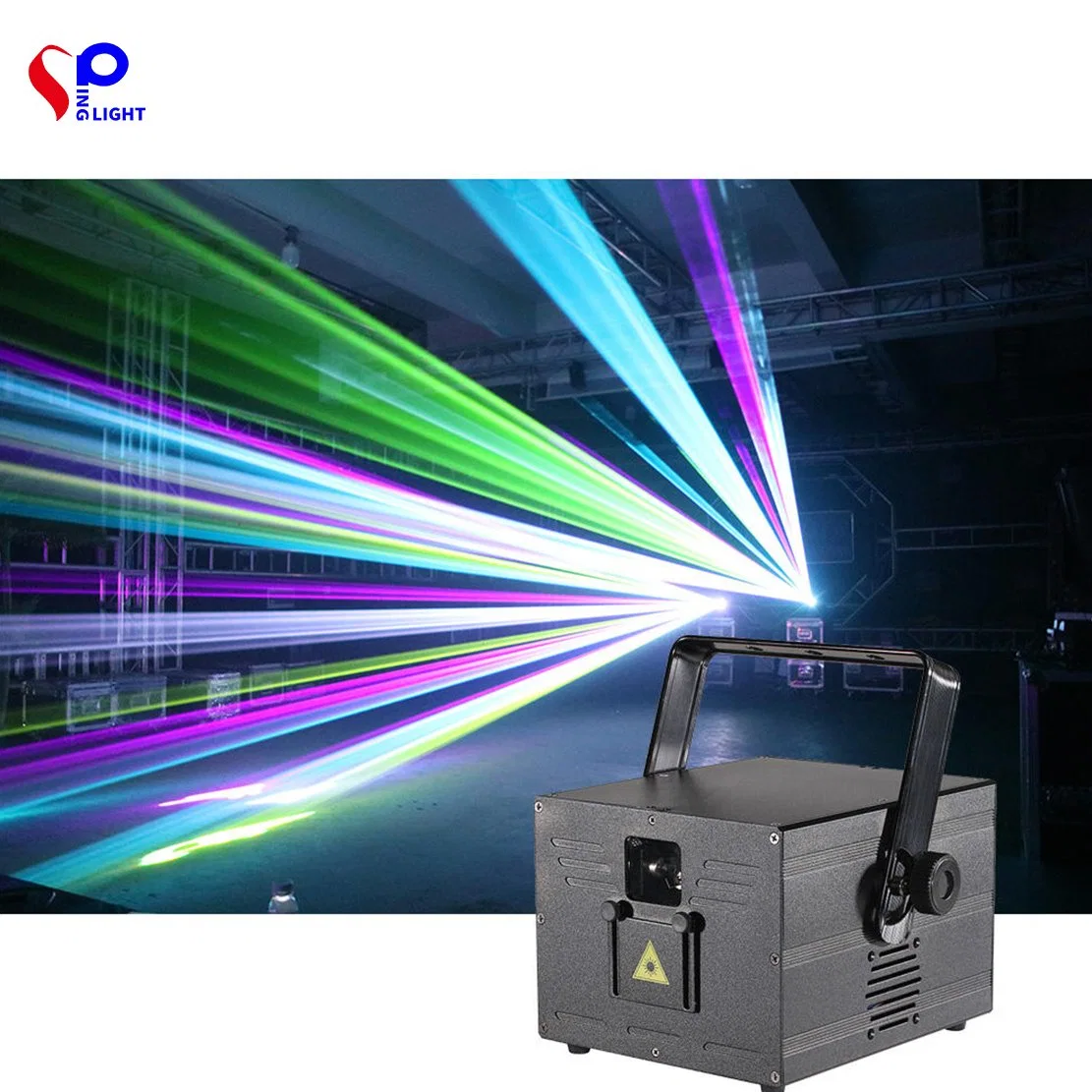 RGB 5W Full Color Animation Laser Projector with RGB Full Color Club Show Light