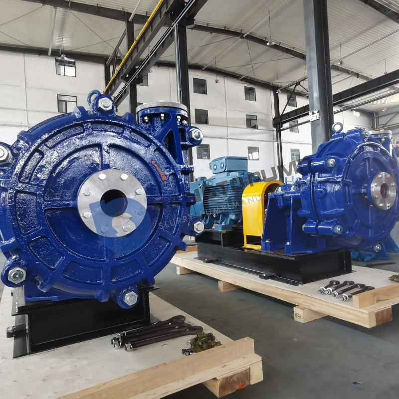 High Temperature Resistance Expeller Seal Slurry Pump for Zinc Mine