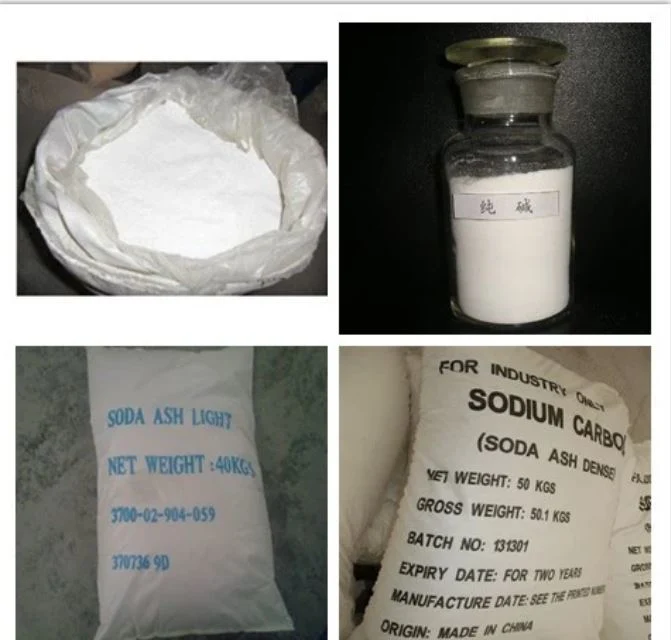 90% Na2co3 Sodium Carbonate Light, Soda Ash with High Quality