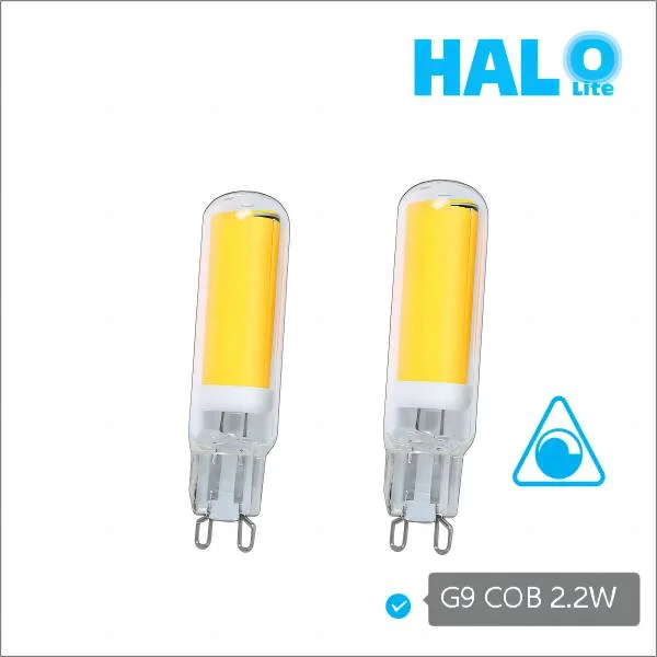 Halolite G9 2,2 Вт Высокая теплоотдача прочный кристалл Чанделье диммируемая Светодиодная подсветка