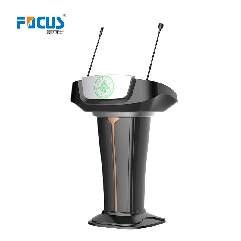 Church Classroom Meeting Room LED Light Microphone Computer Presentation Podium