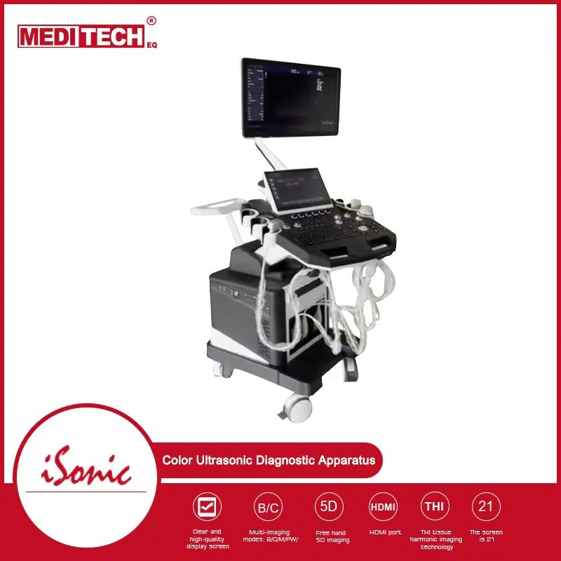 Isonic Color Ultrasound Scanner, Wide Band Multi Frequency, Imaging Processing, Imaging Optimization