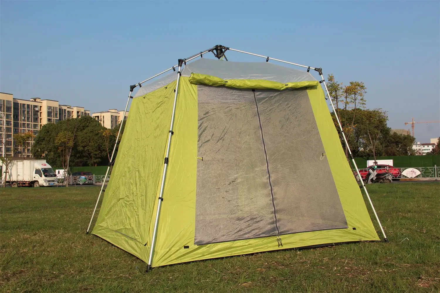 High quality/High cost performance  Large 3 Person Sun Shelter Tarp for Beach Waterproof Shade Outdoor Picnic Camping Tent