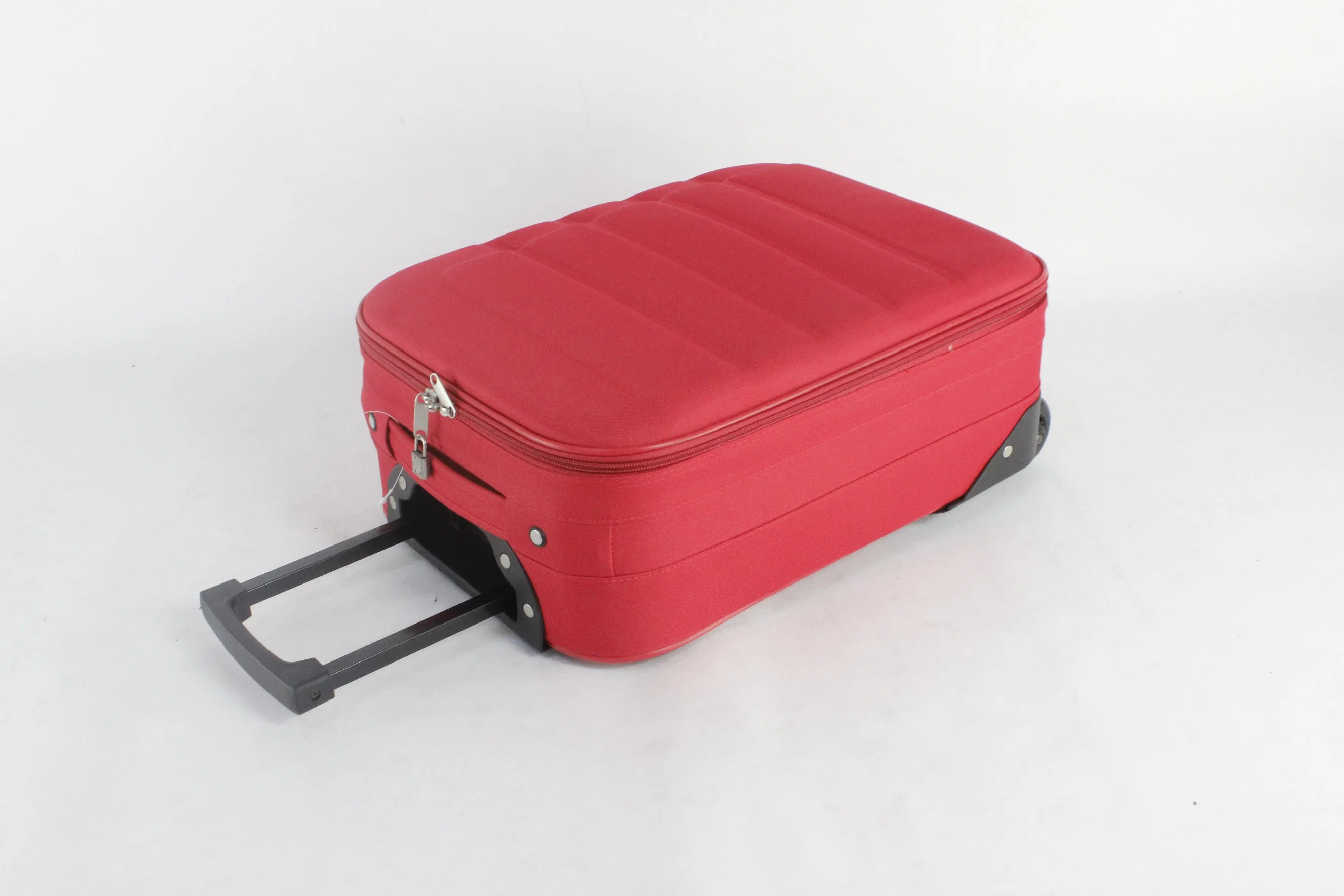 Promotional 3piece 20/24/28 Soft EVA Fabric Trolley Luggage Set