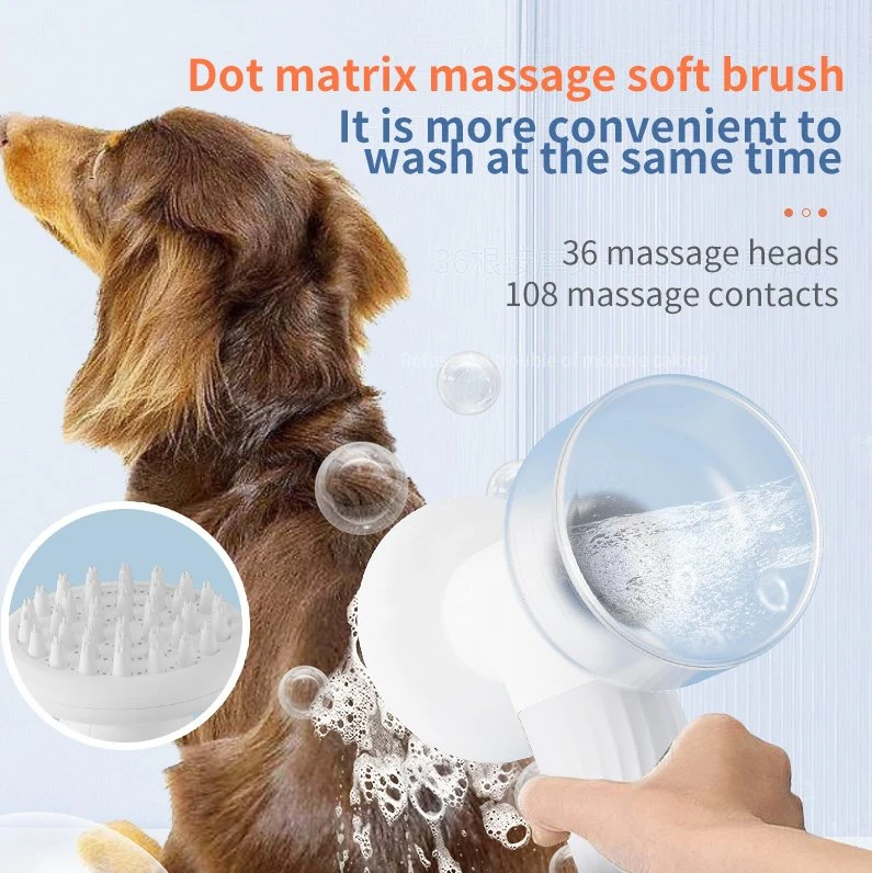 Machine de toilettage Mousse de nettoyage pour animaux Accessoires pour animaux de compagnie