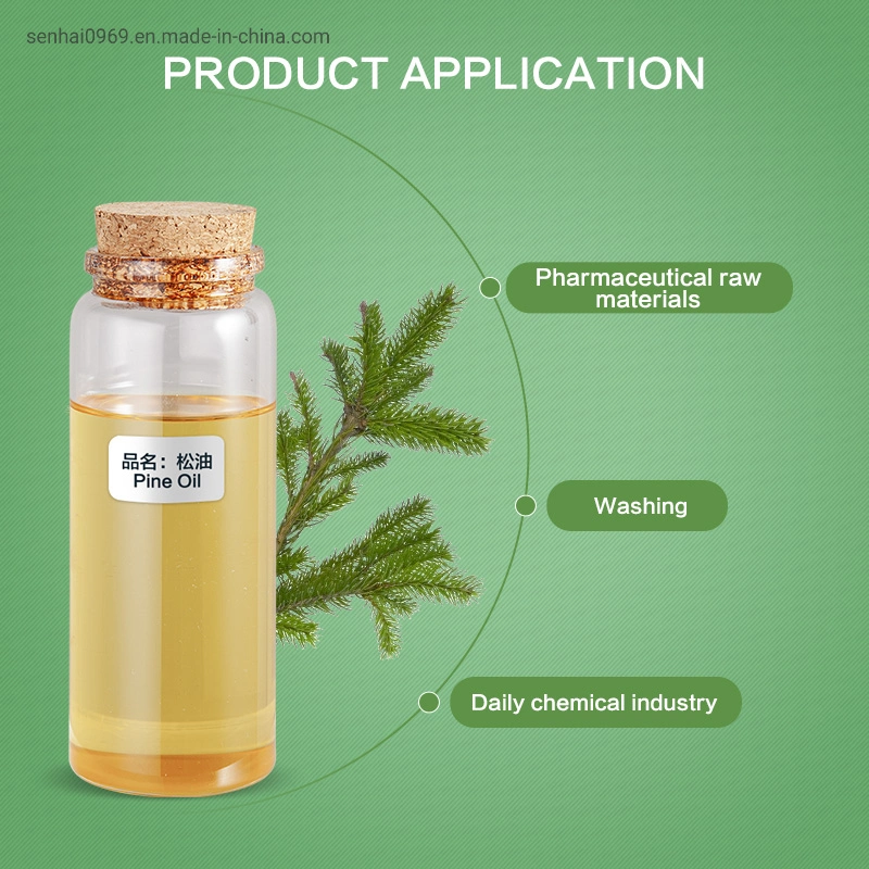 Bulk Wholesale/Supplier Price Natural Flavor Perfume Oil Terpene Alcohol CAS 8002-09-3 Pines Enlargement Pine Oil 85% in Industry Flavor