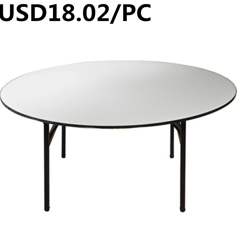 Best Selling Modern Metal Fram Portable Indoor Garden Dining Folding Table