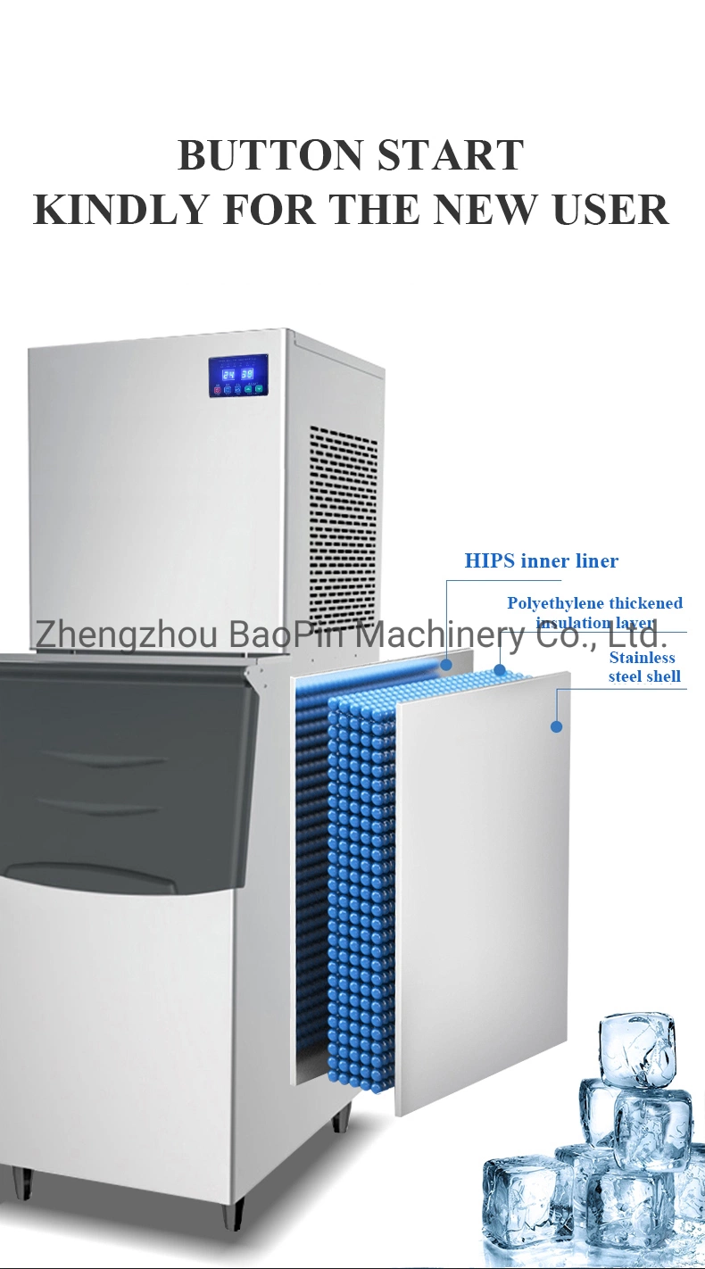 300kg Electric Cube Ice Machine for Home and Commerical Use Ice Making Machine Ice Maker