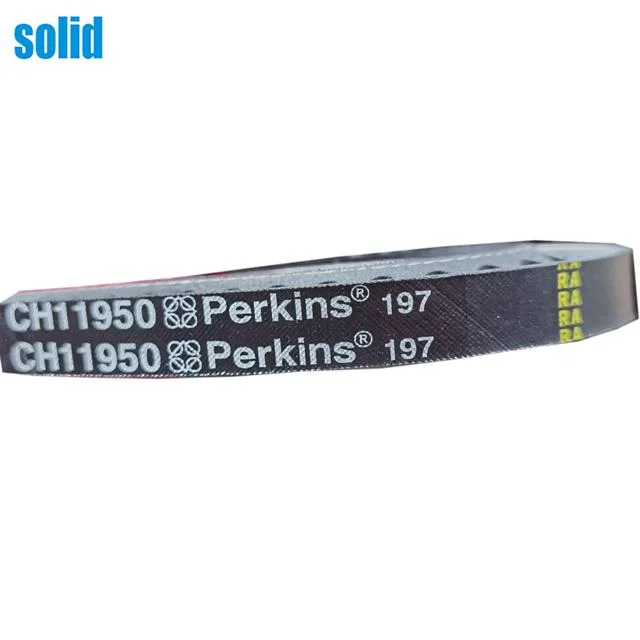 Courroie de ventilateur Courroie d'alternateur CH11950 CH11202 pour pièces de rechange de moteur de générateur diesel.