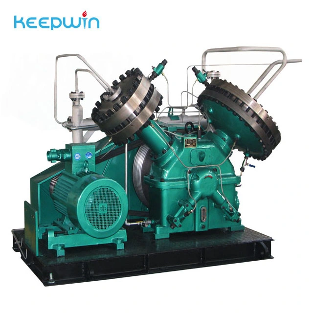 400rpm Low Motor Speed Working Pressure 200bar Corrosive Gas Booster Compressor for Metal Machine