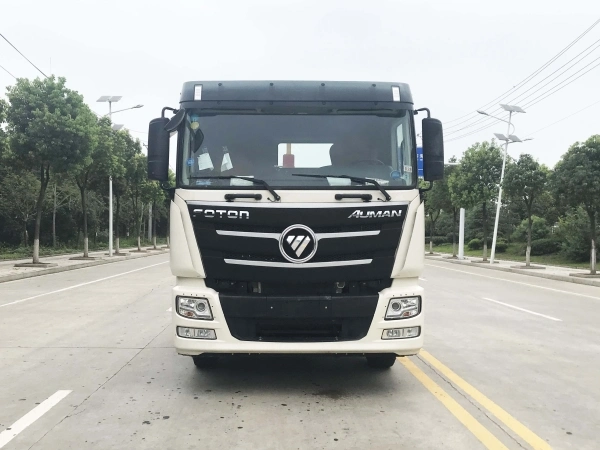 Original Factory Foton Auman Heavy Duty Used 20ton Container Hooklifter Bin Roll-off Garbage Collection Truck Price