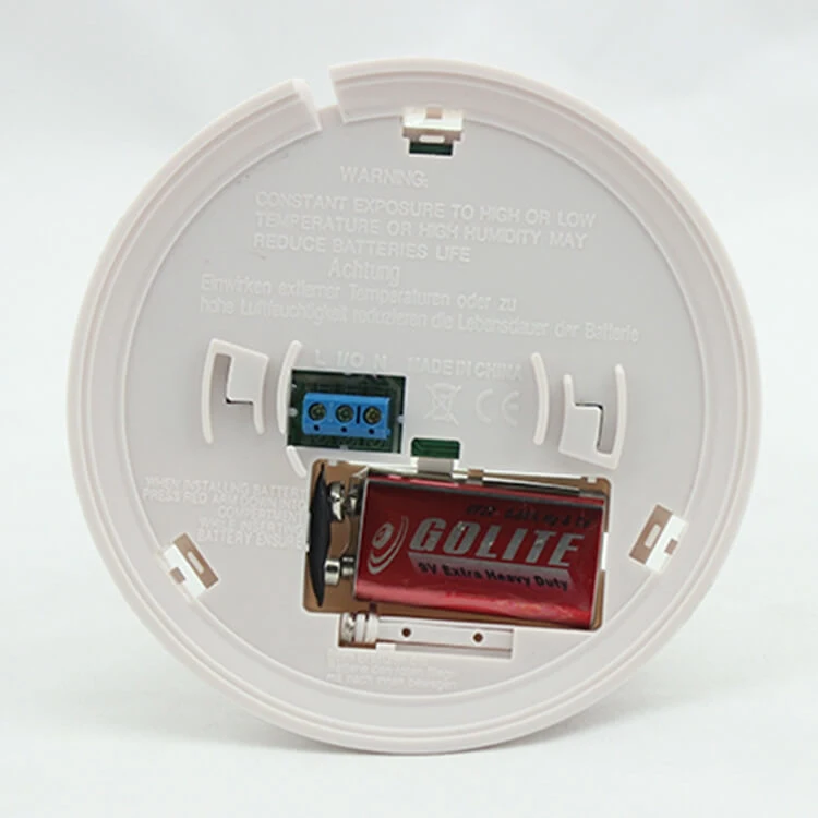 BLE Smoke Detector Interconnected Smoke Alarm Dual Sensor Smoke and Fire Alarm