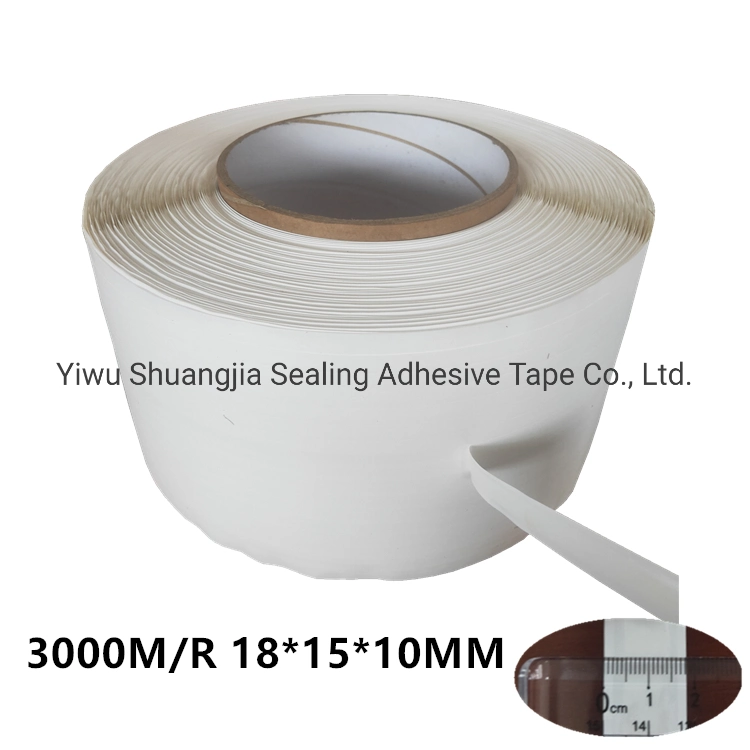 18mm*3000m Self-Sealing Tape, Double Sided Tape, Permanent Bag Sealing Tape with Hot-Melt Adhesive (HC10)