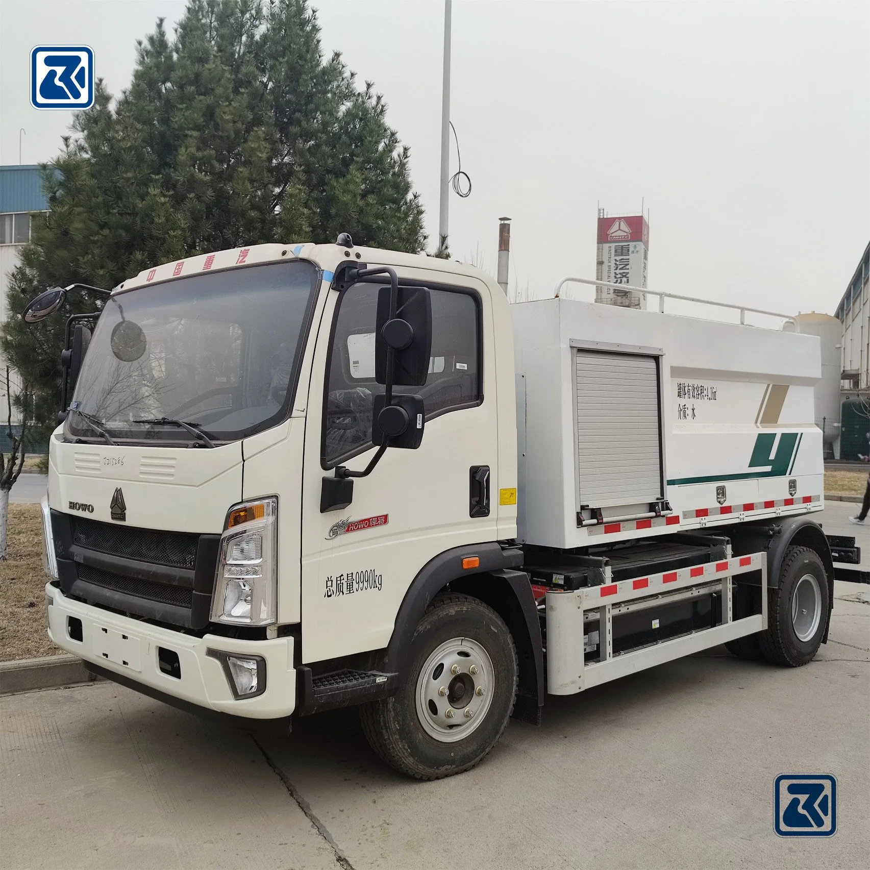 HOWO 4X2 High-Pressure Cleaning Vehicle for Underground Pipeline Dredging Truck