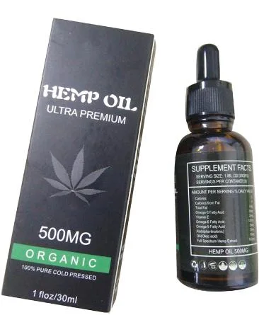 30ml Hemp Oil Massage Oil Soothes Pressure Pain Improve Sleeping Scraping Foot Bath Aromatherapy Oil