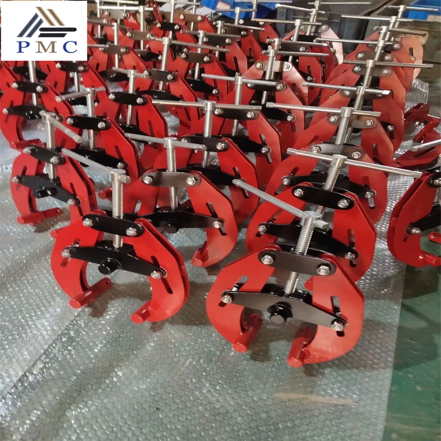 Stainless Steel Pipe SS316 SS304 Red Painting Holding Clamp