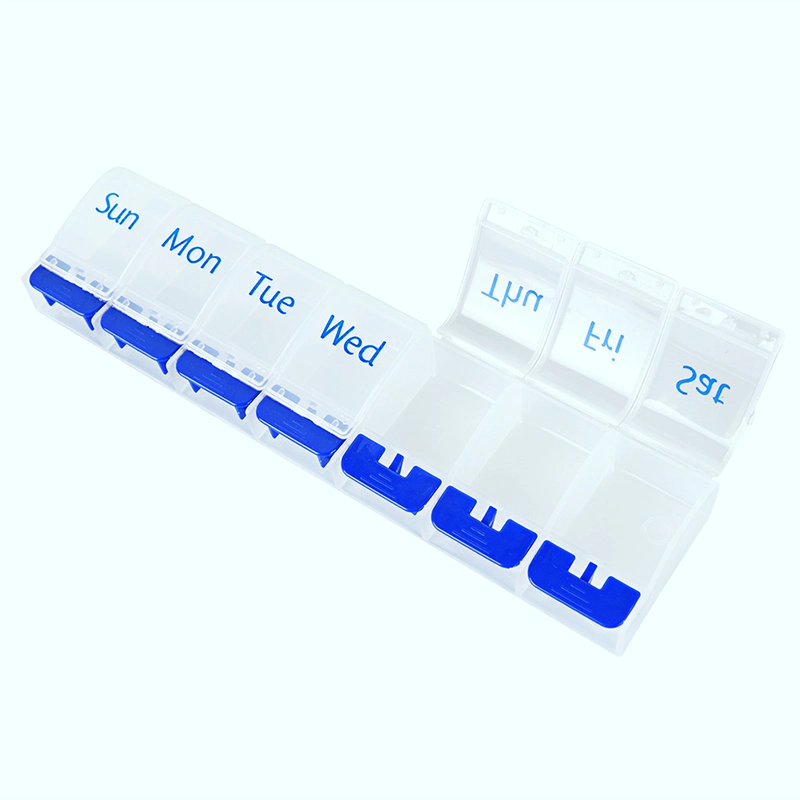 Weekly 7 Days Tablet Mini Medicine Drug Holder Pill Box