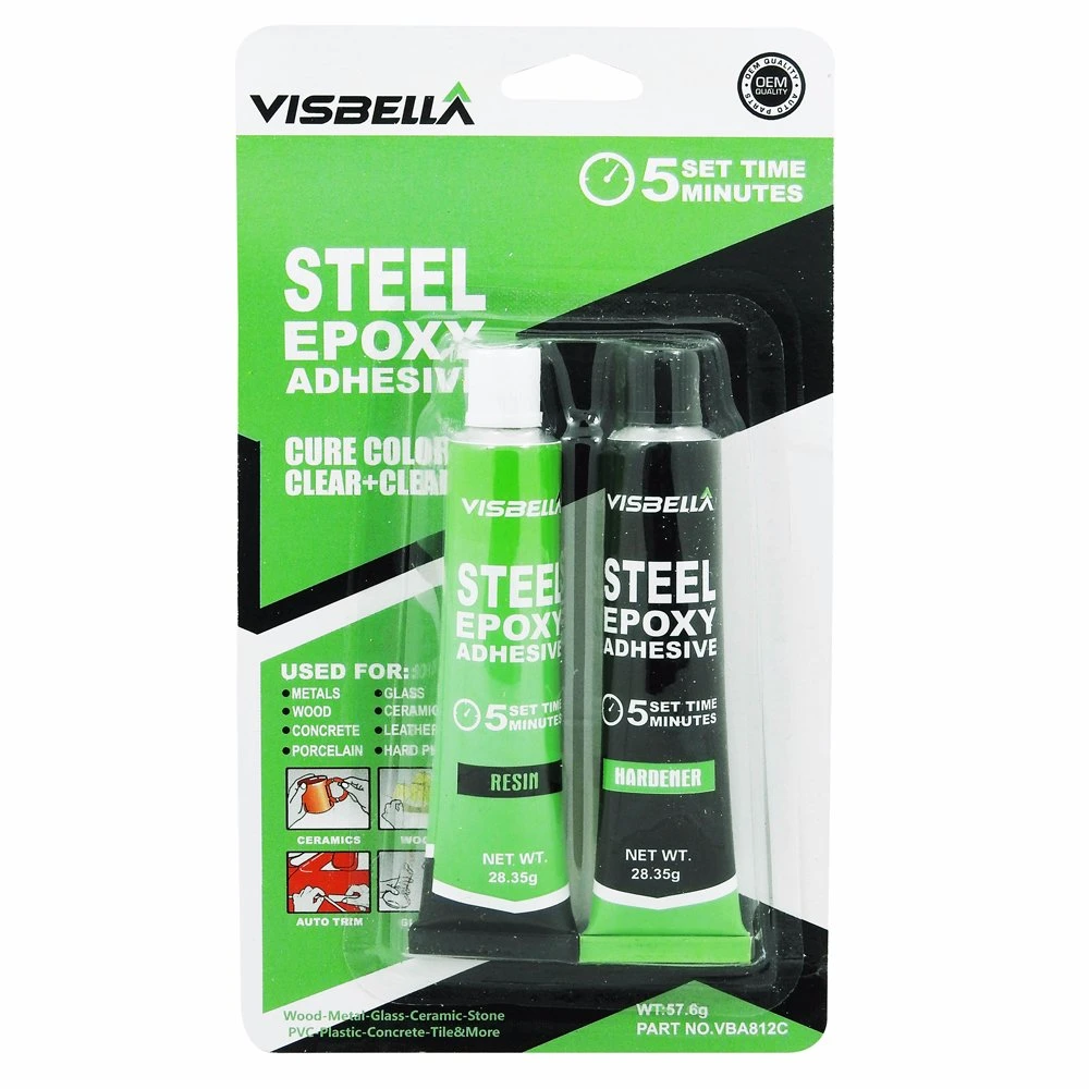 Visbella freier Epoxy-Kleber für Plastikmetallglas-Holz