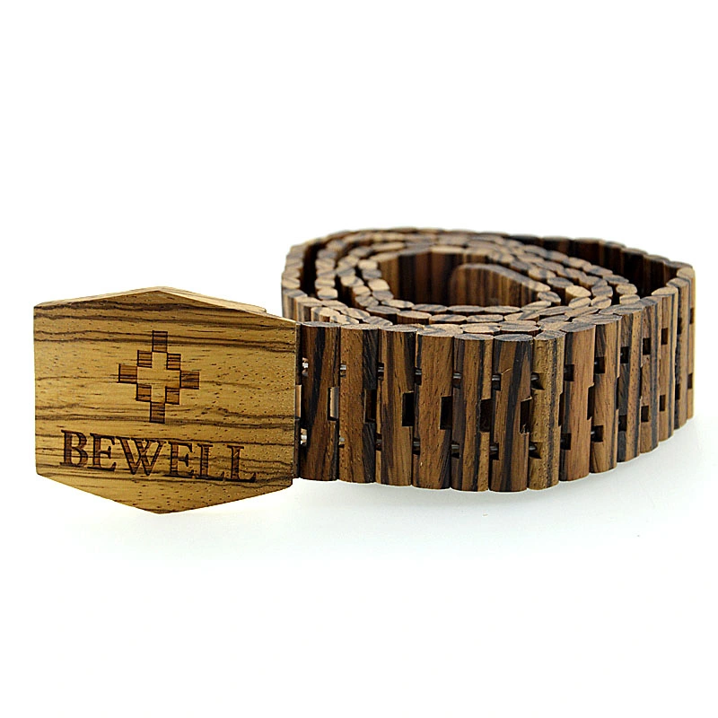 Custom Logo Fashion Men Wooden Belt From China