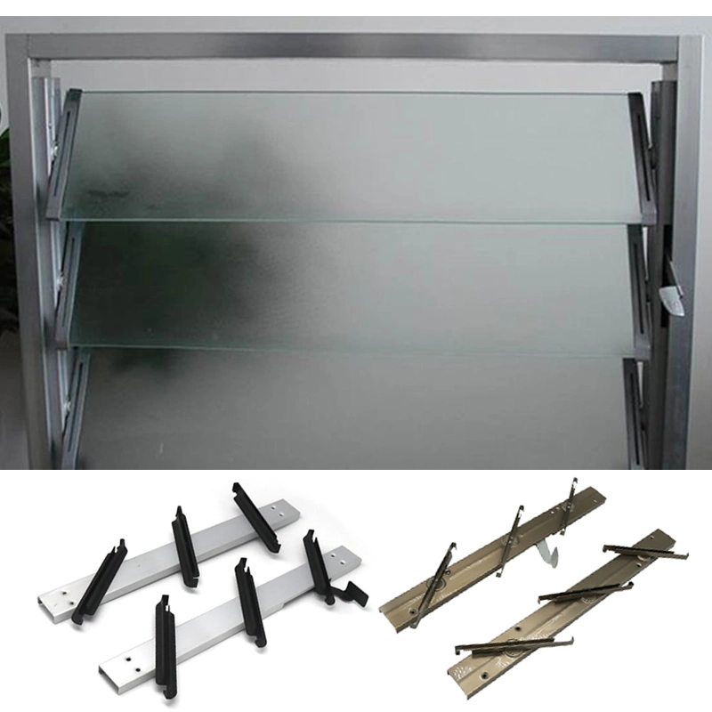 Wholesale/Suppliers exterior de luxo em ligas de alumínio persianas janela ajustável