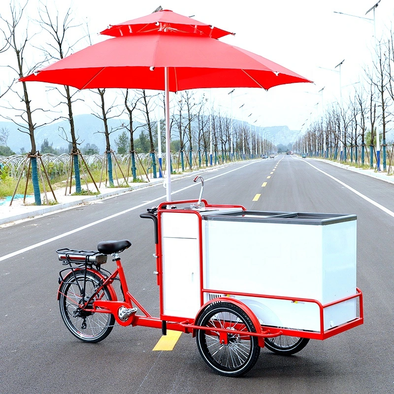 Retail Vending Tricycle Bike Electric Mobile Cafe Trike Coffee Bike