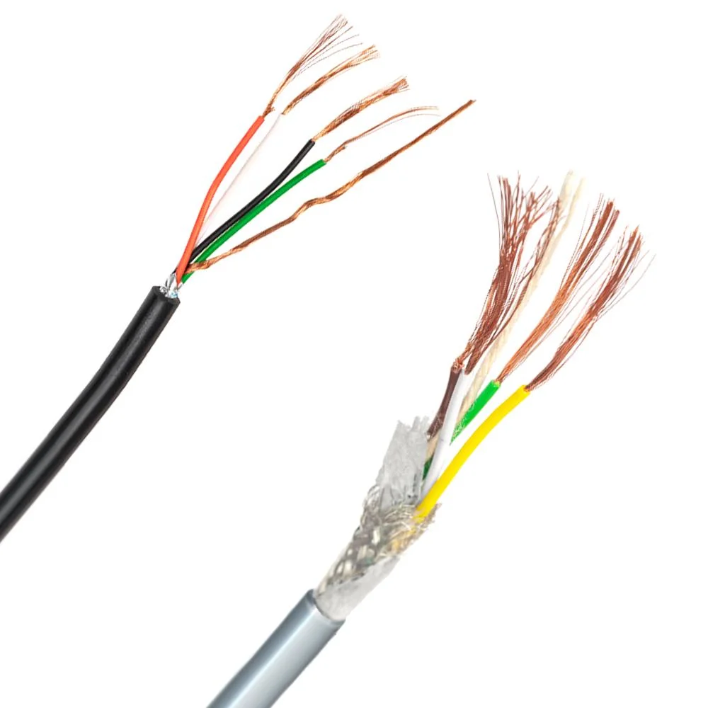 Fabricante Estilo UL AWM 2835 Control de la 7/0.127 de alimentación Cable Eléctrico cable AWG personalizado