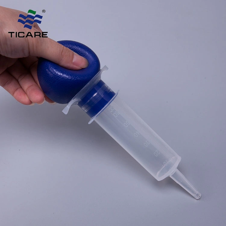 60ml Sterile Bulb Irrigation Syringe with Protector Cap