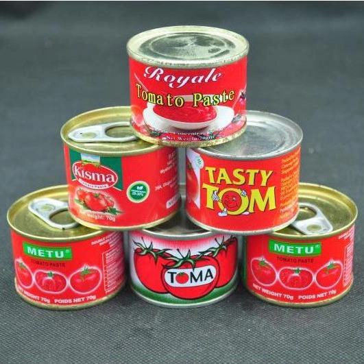 50%off Wholesale/Supplier Canned 70g, 210g, 400g, 800g, 2200g Tomato Paste