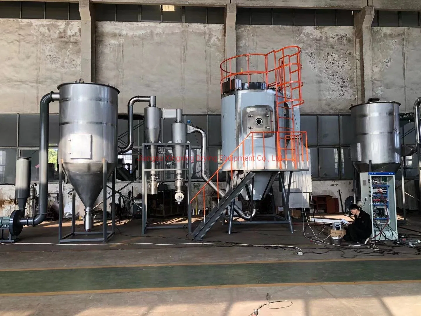 Spray Dryer for Blood, Milk Powder, Starch, Herbal, Herb Extract, Milk, Pharmaceutical Chemical Food