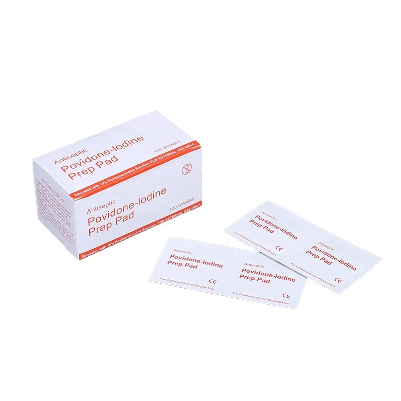 Hot Sale Medical Povidone-Lodine Prep Pads