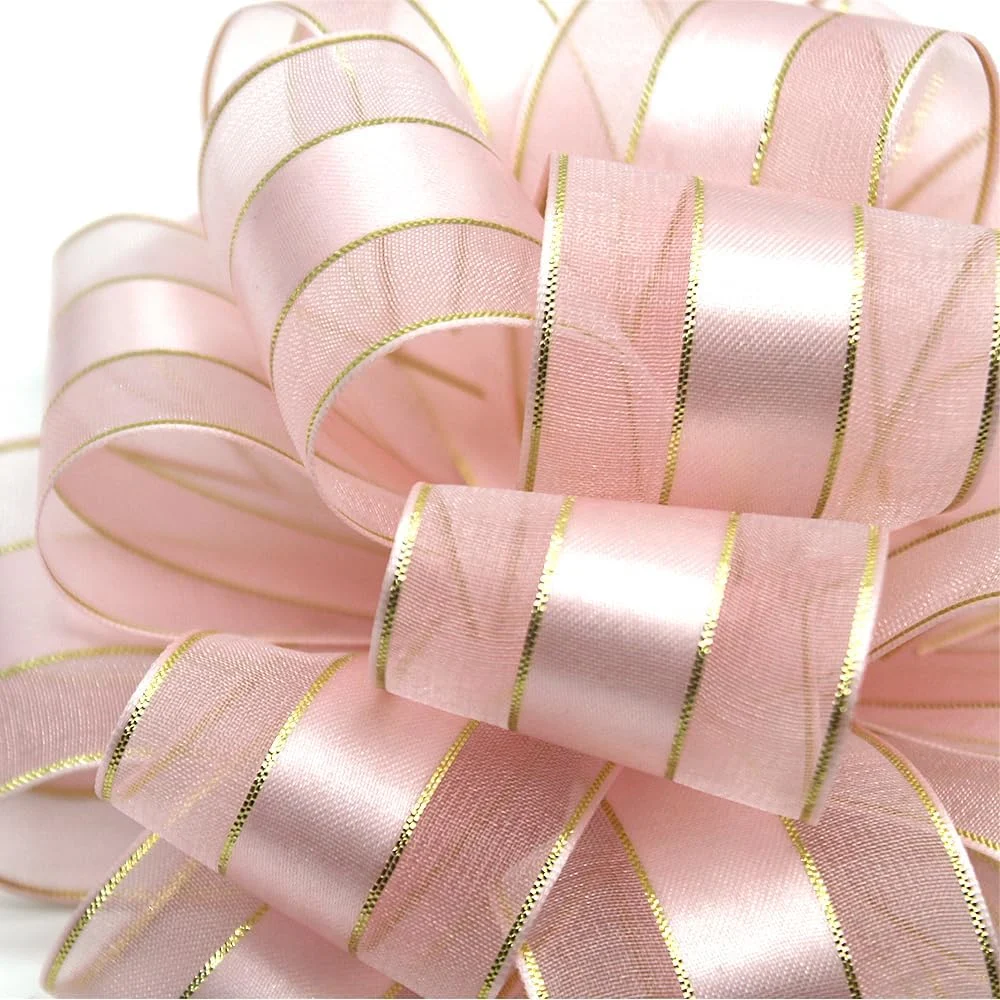 Pull Bows, Pull Bows for Gift Wrapping Pull Bow Ribbon Pull Bows for Wedding Baskets, Gift Bows, Large Bows for Presents