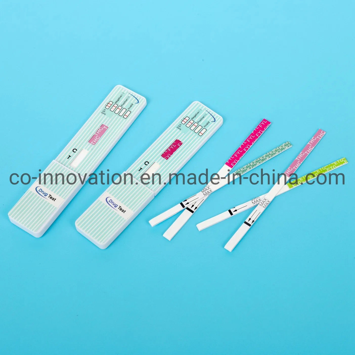 Co-Innovation One Step Drug Test Single Fentanyl (FYL) Test Strips