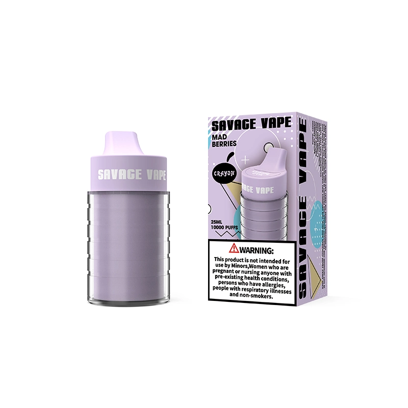 Top Venta Savage Crayon Puff 10K sabores mixtos Pod desechable VAPE