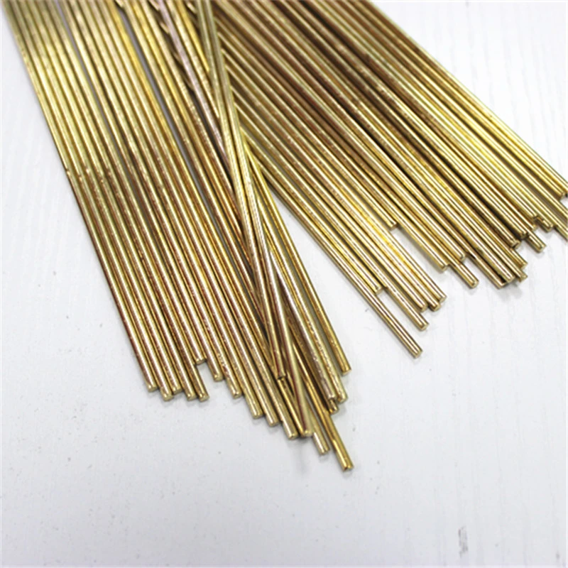 Silicon Bronze Copper Zinc Alloy Cuzn Brass Rod Brazing Alloy HS221