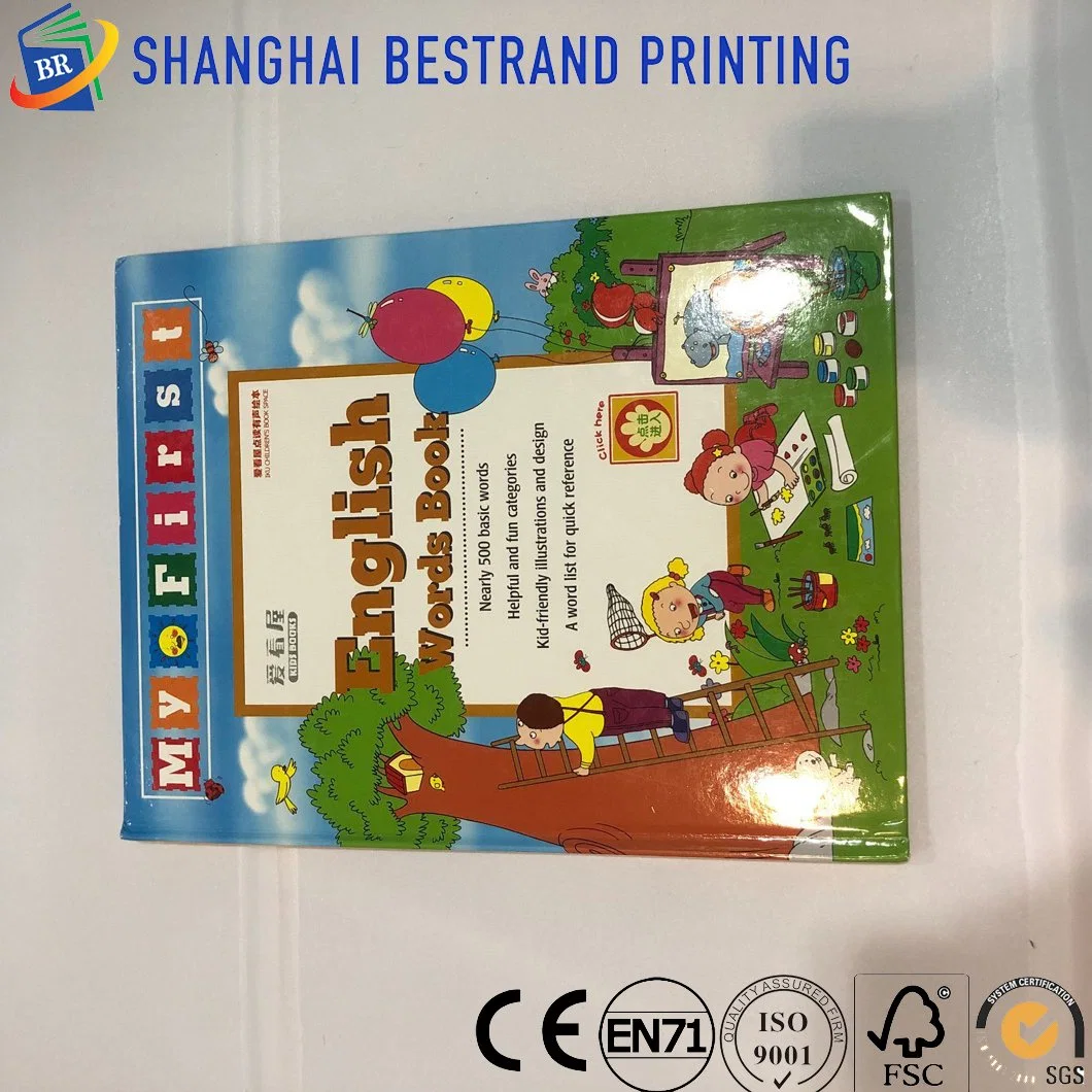 High End Hardcover Children Book Printing with Slip Case