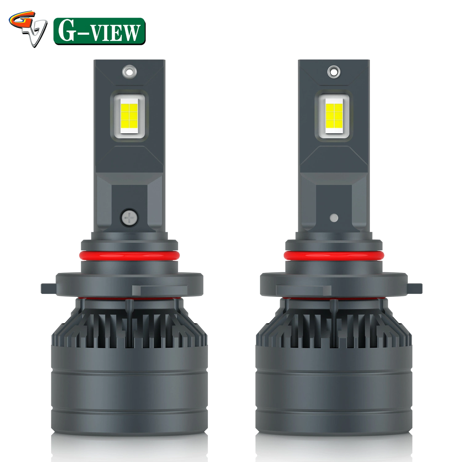 G-View 20000lm مصباح LED للإضاءة الأمامية للدراجات النارية / السيارات مصباح LED H4 H7 9005 9006 9007 شعاع منخفض 105 واط مصابيح LED عالية الطاقة