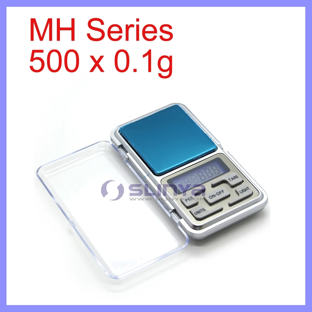 500g X 0.1g or 0.01g Transparent Cover/Tray Digital Electronic Mh 500 Scale