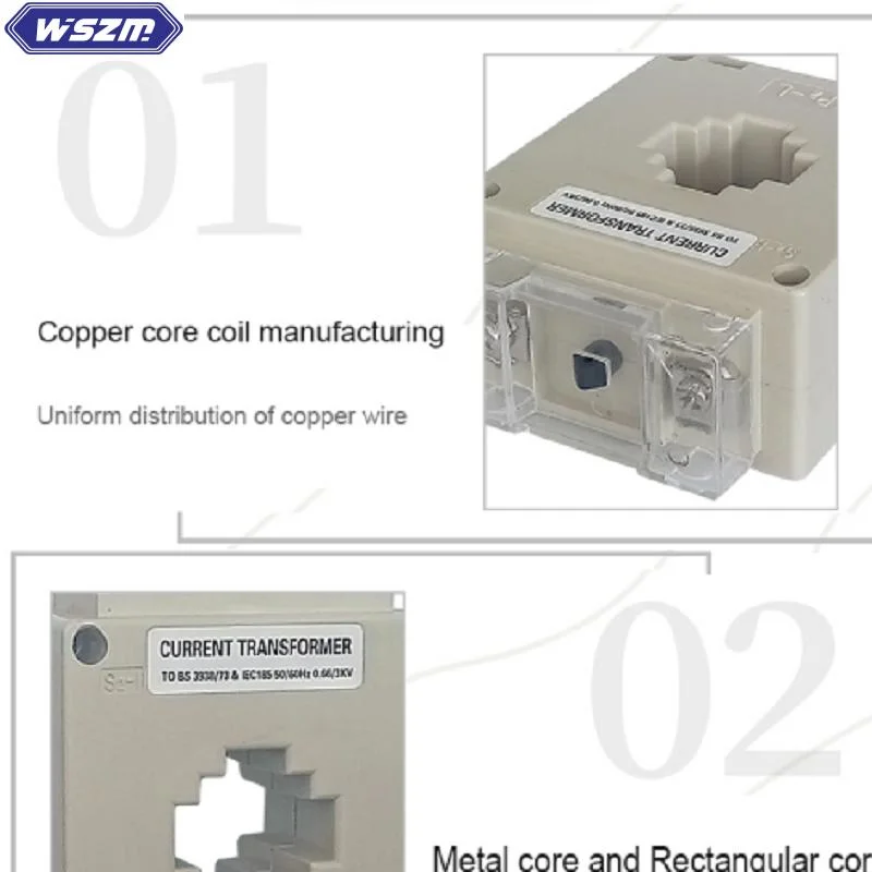 High Accuracy Low Voltage Current Transformer for Energy Meter