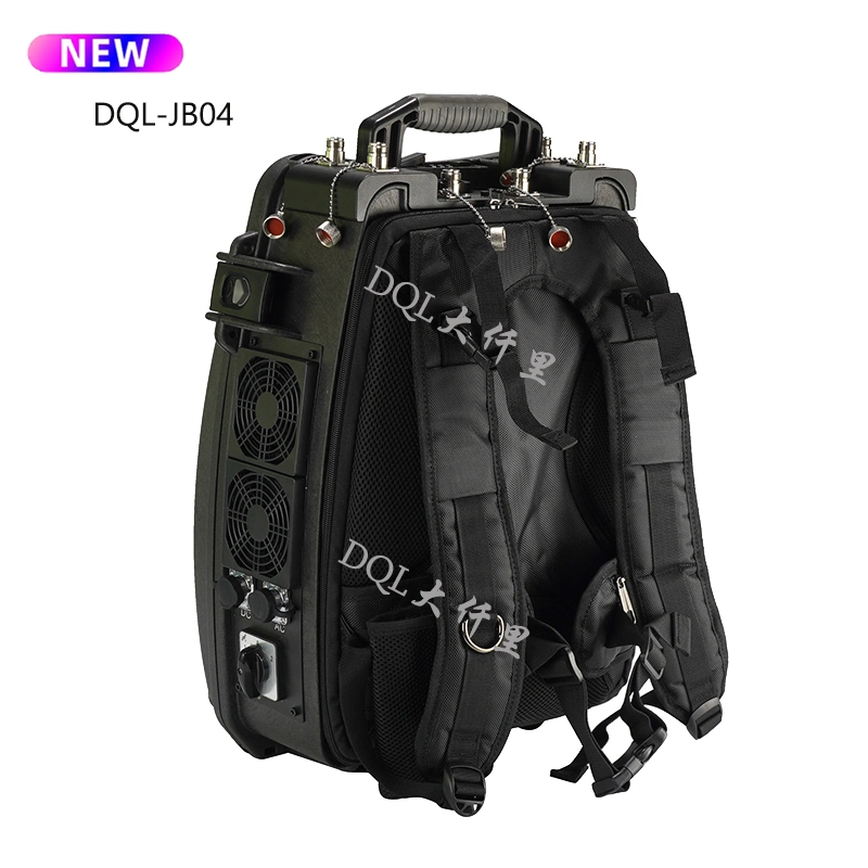 Dql-Jb04-6340 Anti Drone Shoulder Back Type Backpack Multifunctional Uav Defense Signal Jammer