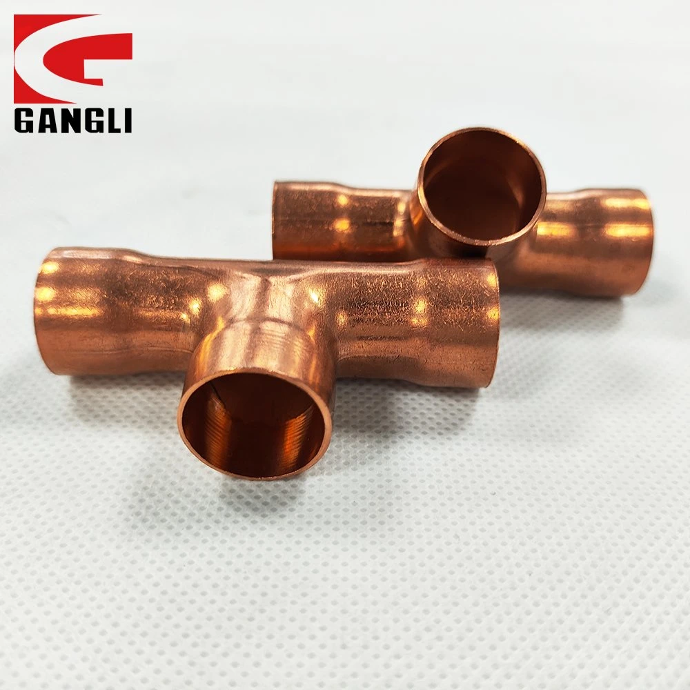 Gangli Factory High quality/High cost performance  Hydraulic T-Type Pipe Fittings Air Conditioner for Midea, Daikin, Gree, LG and So on