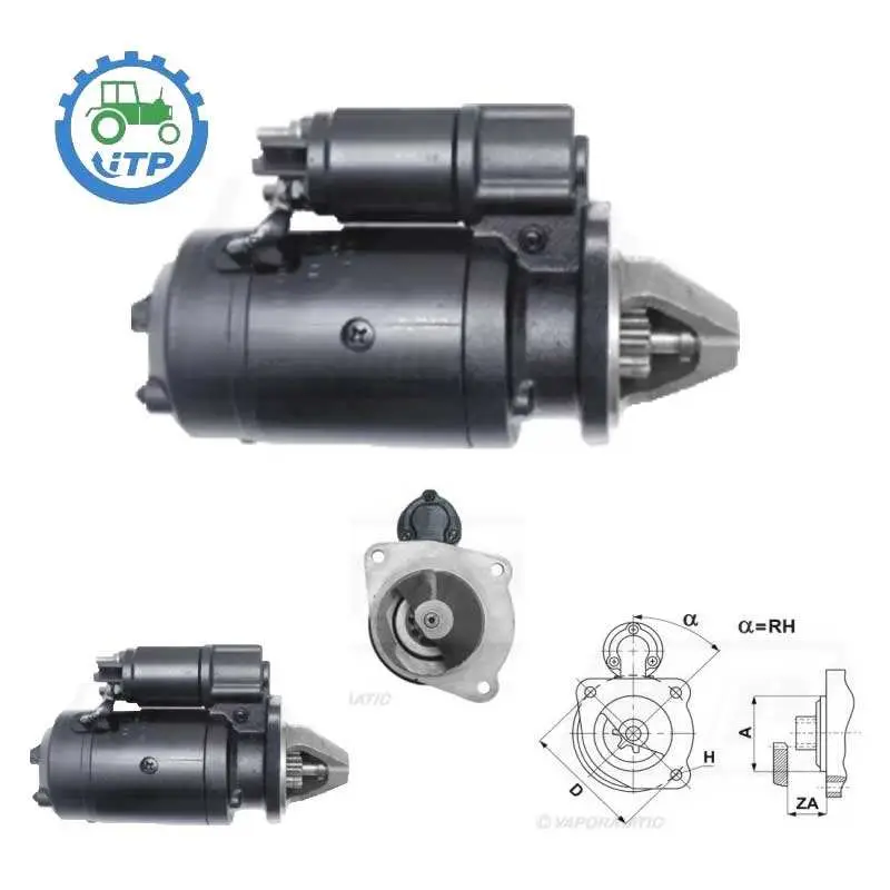 12V2.8 Kw Engine Starter Motor 82005342 for Nh Tractor Parts