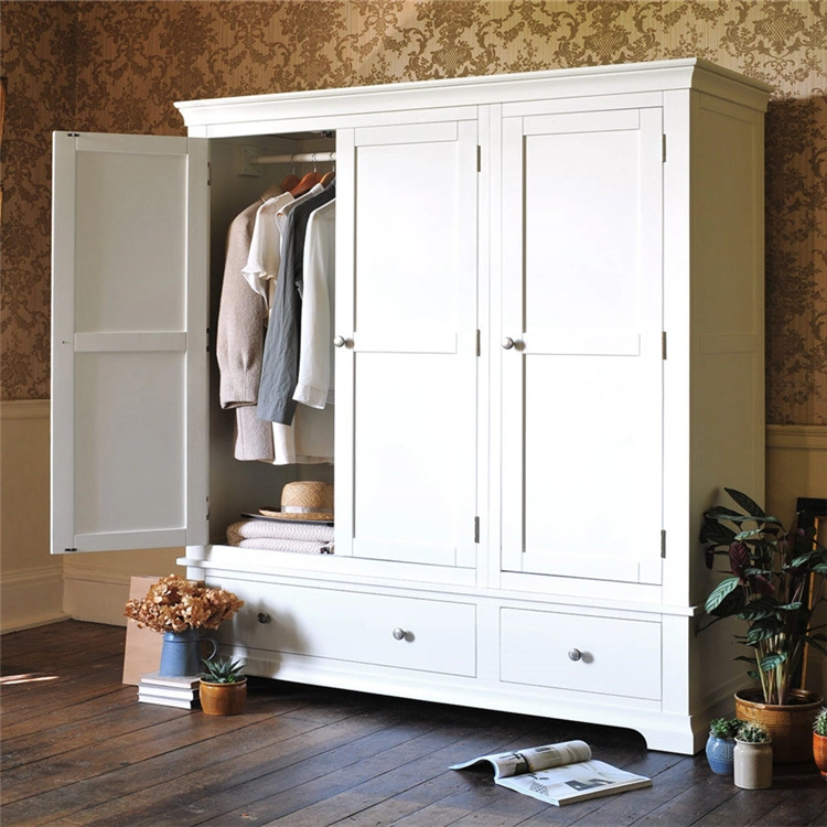 High Quality Wooden Walk in Closet Dressing Table Bedroom Furniture