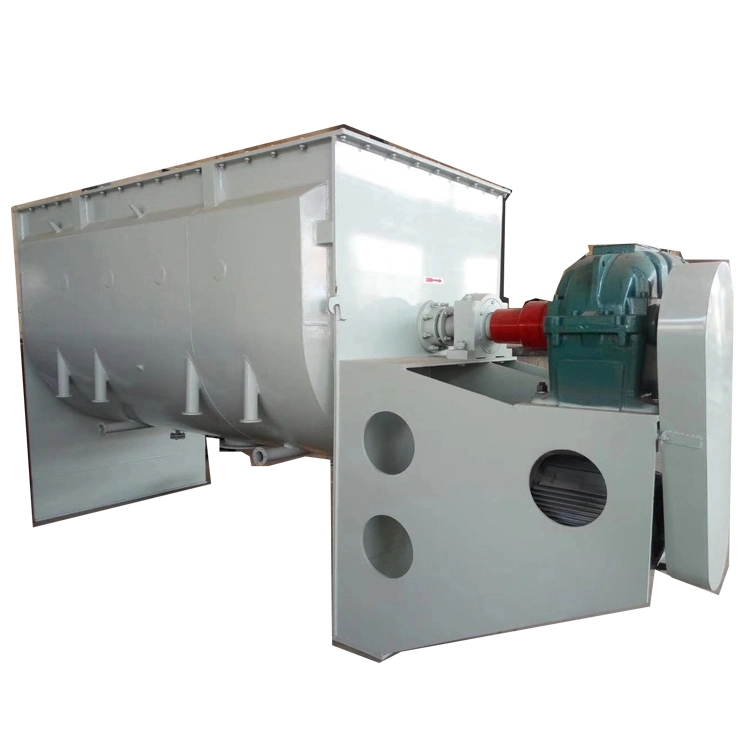 Longxing Automatic Industrial Horizontal Ribbon Blender for Dry Mortar Dry Powder Flour