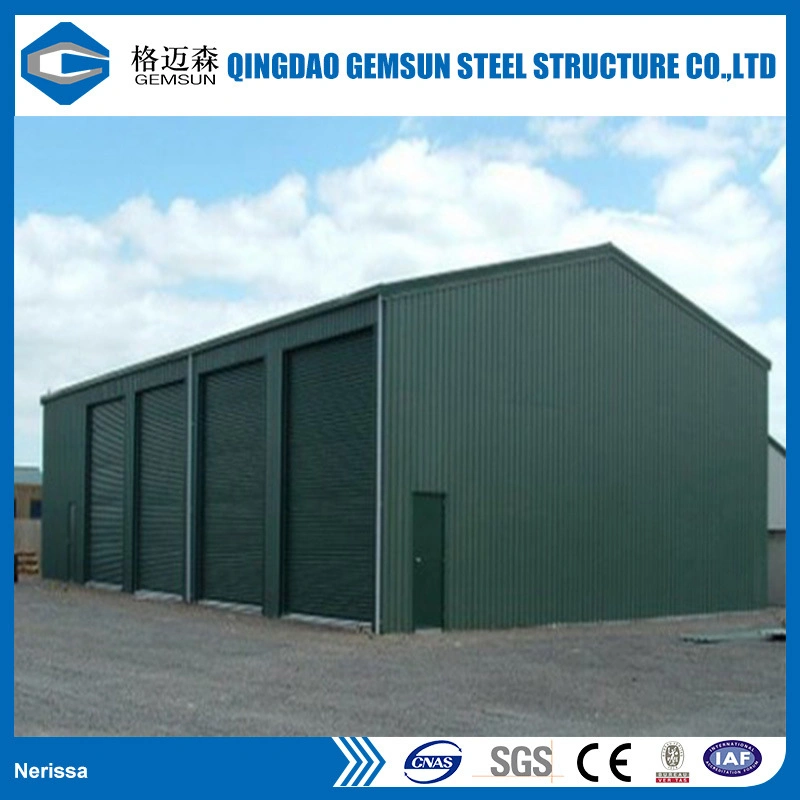 Low Price Galvanized Steel Structure Prefabricated Warehouse with Frame Use Life 50 Years