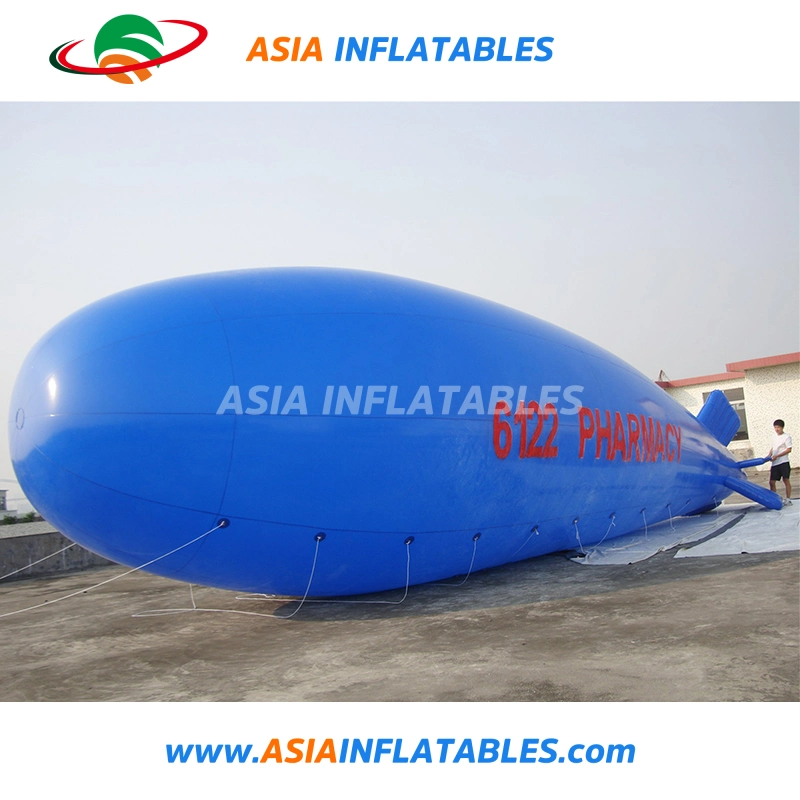 Inflatable Zeppelin Blimp Balloon with Logo for Outdoor Advertising